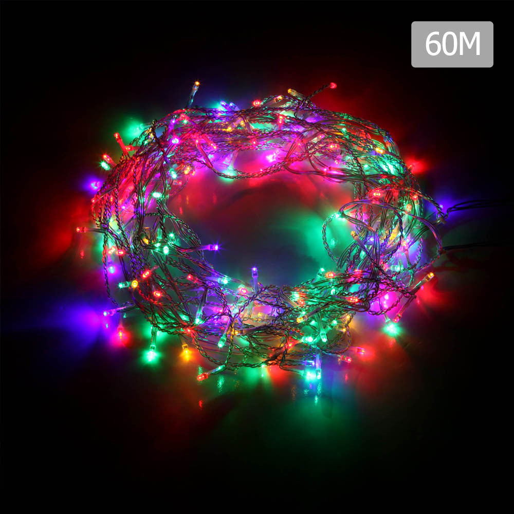 500 LED Christmas String Lights Multi Colour