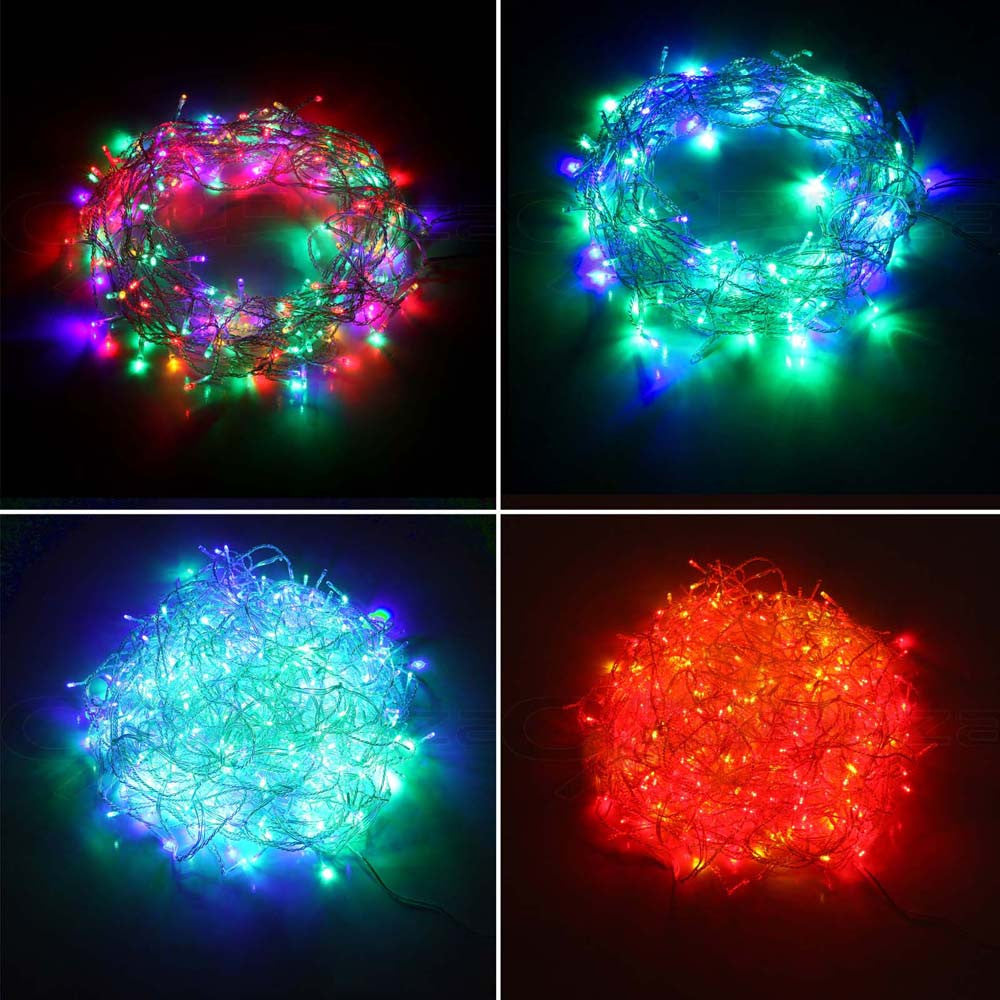 500 LED Christmas String Lights Multi Colour