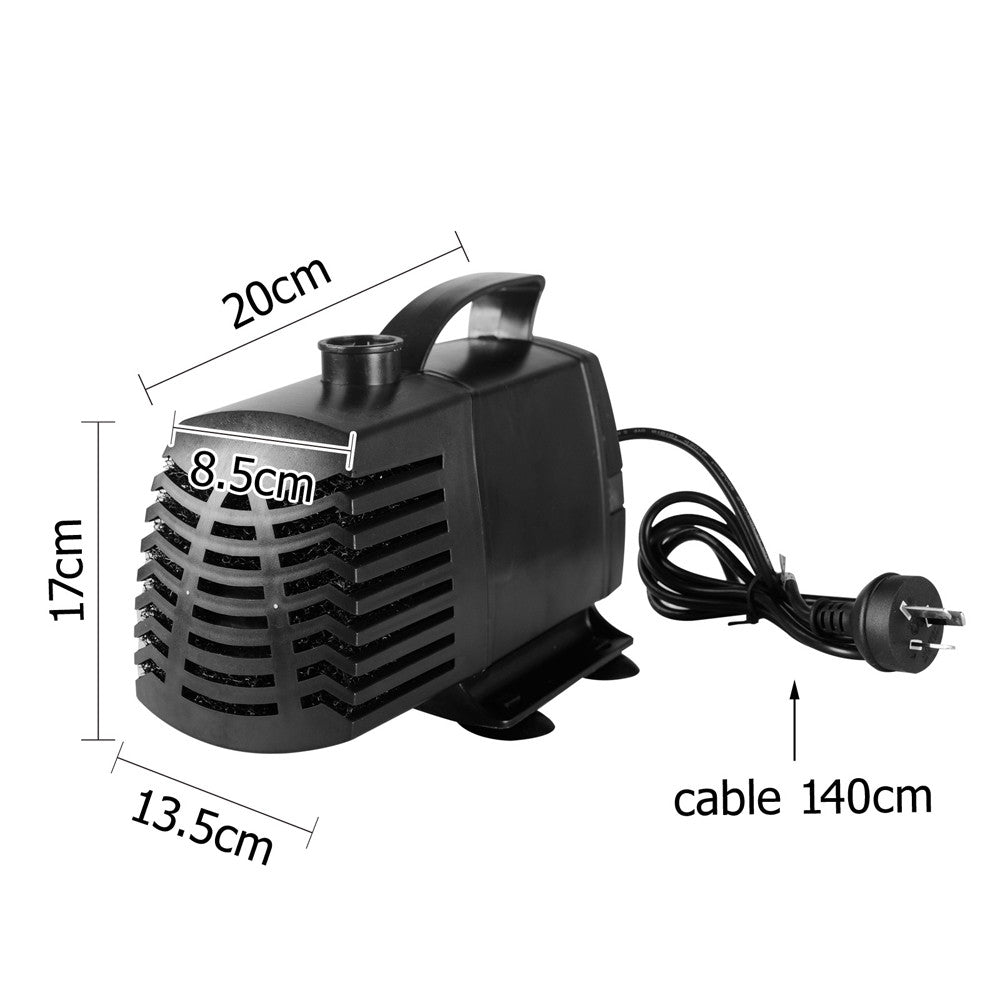 5000LPH Aquarium Fountain Pond Submersible Water Pump