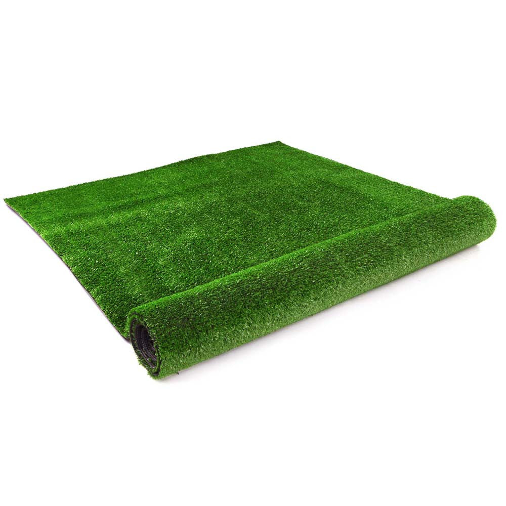 Artificial Grass 10 SQM Polypropylene Lawn Flooring 1X10M Green