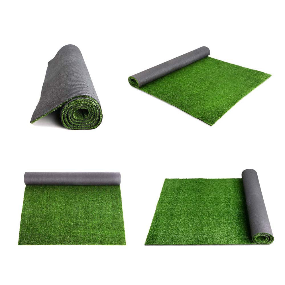 Artificial Grass 10 SQM Polypropylene Lawn Flooring 1X10M Green