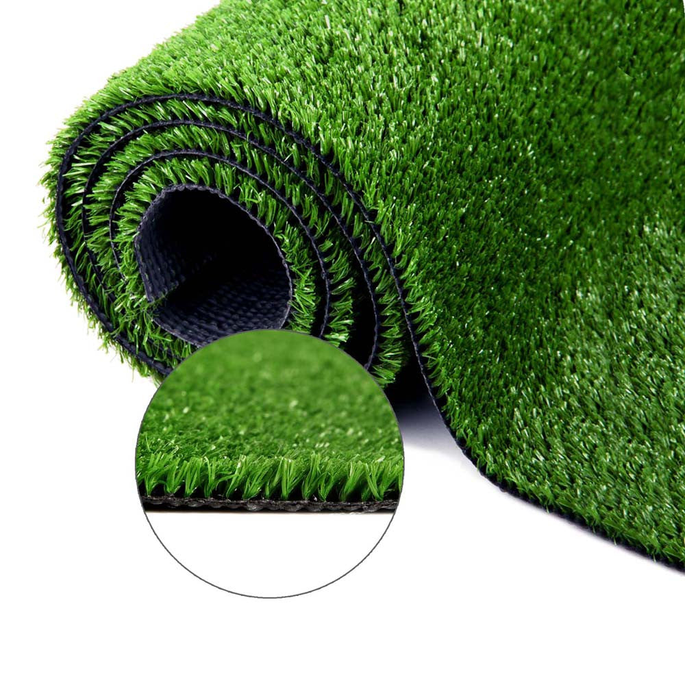 Artificial Grass 10 SQM Polypropylene Lawn Flooring 1X10M Green