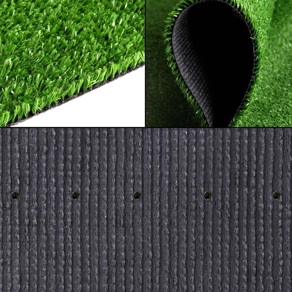 Artificial Grass 10 SQM Polypropylene Lawn Flooring 1X10M Green