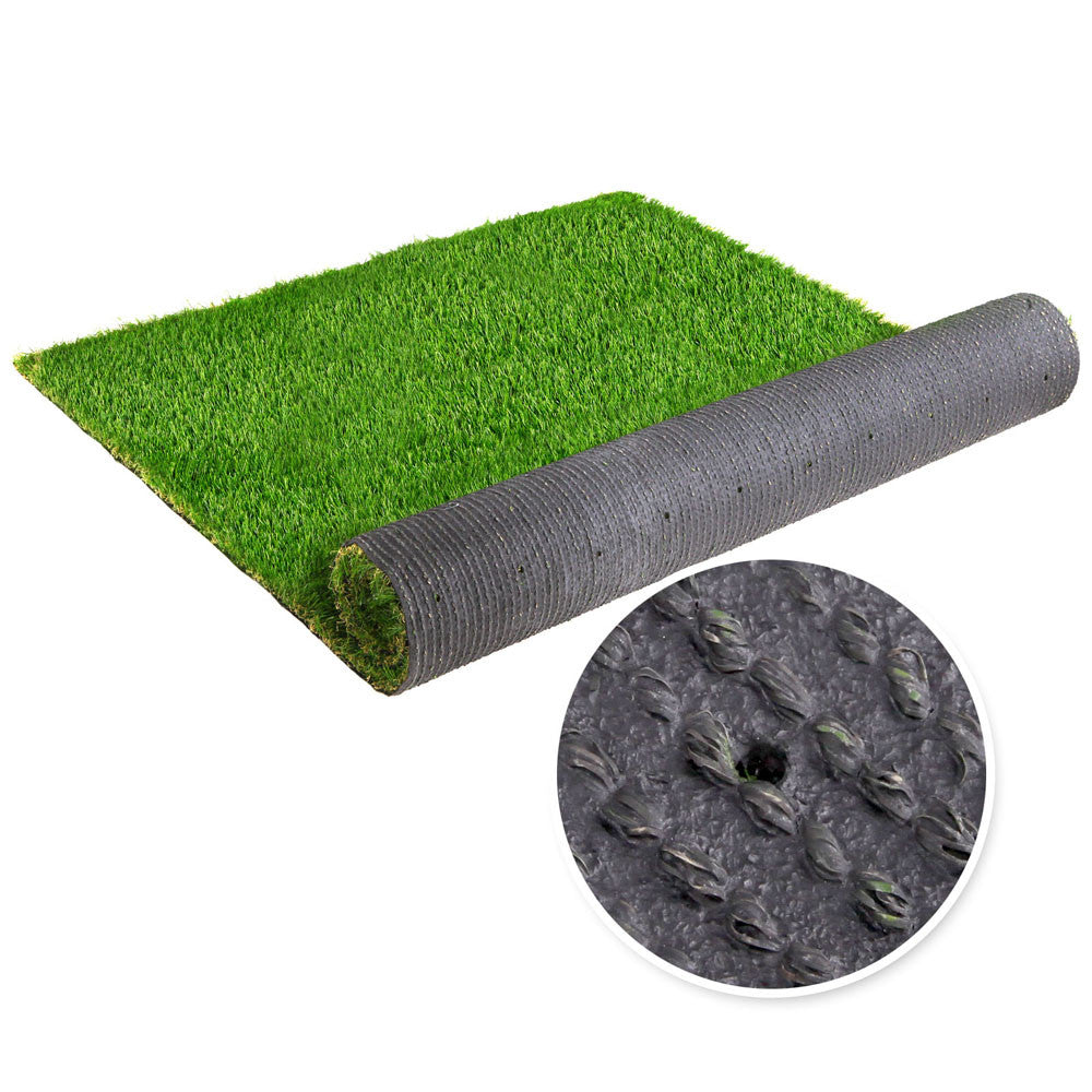 Artificial Grass 10 SQM Polyethylene Lawn Flooring 20mm Olive