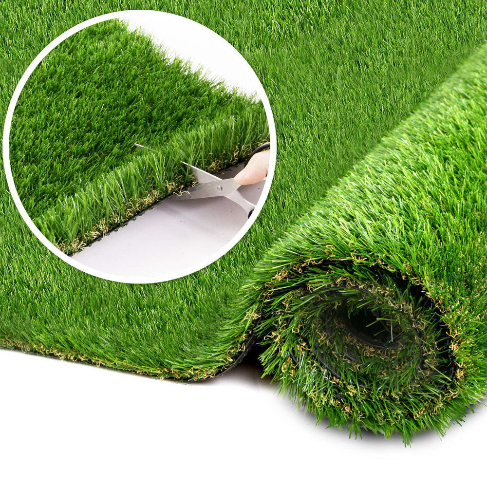 Artificial Grass 10 SQM Polyethylene Lawn Flooring 20mm Olive