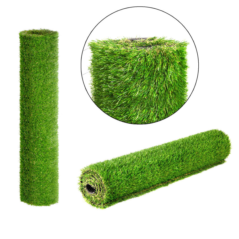 Artificial Grass 10 SQM Synthetic Artificial Turf Flooring 30mm Pile Height Green