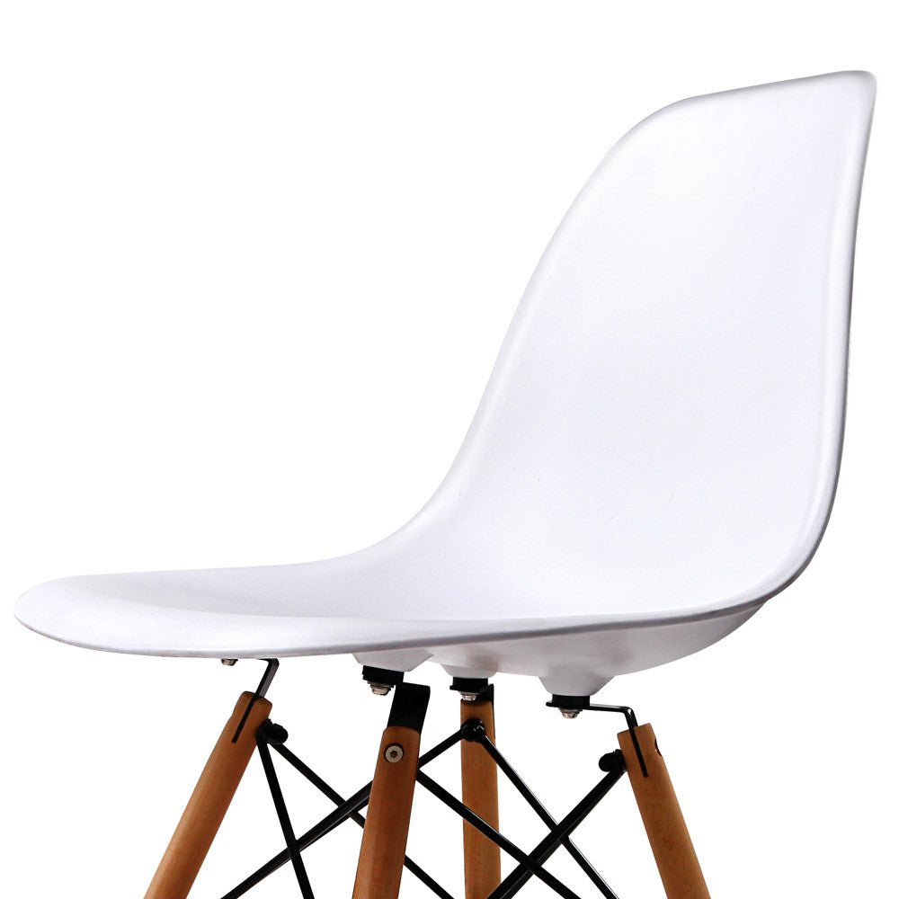 Set of 2 Dining Chair White