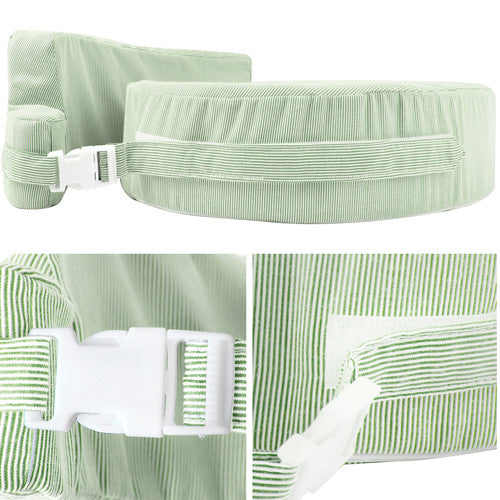 Baby Breast Feeding Support Memory Foam Pillow w/ Zip Cover Green