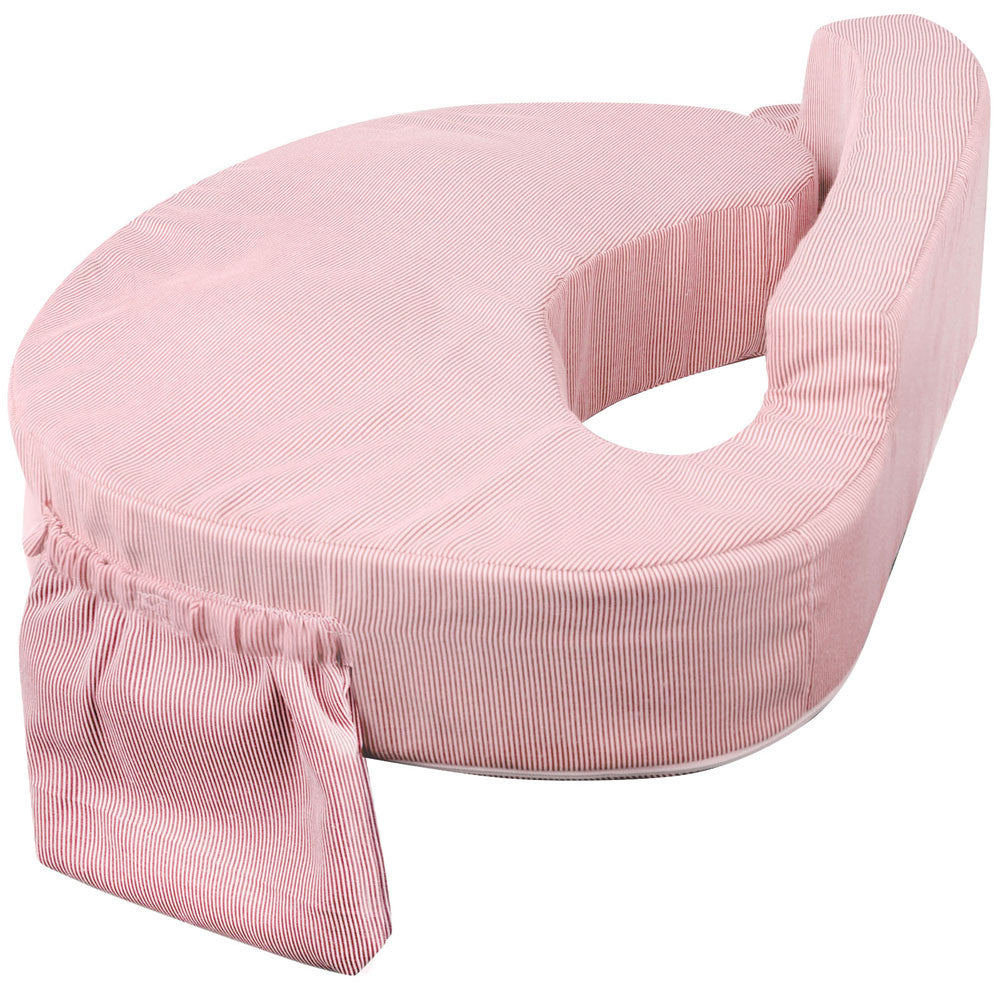 Baby Breast Feeding Support Memory Foam Pillow w/ Zip Cover Pink