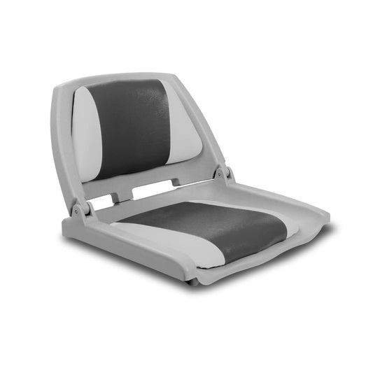 Swivel Folding Marine Boat Seat Grey Charcoal