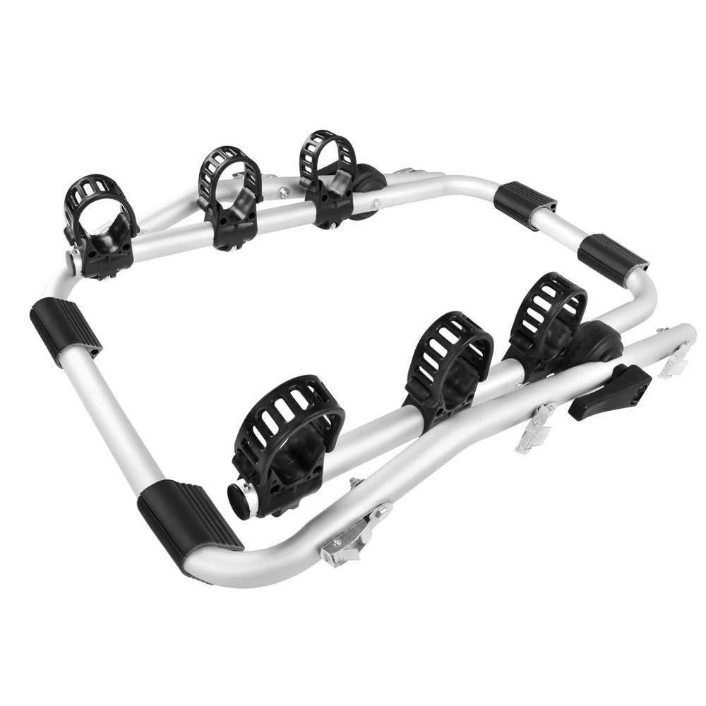 Foldable Aluminium Strap-On 3 Bicycle Bike Rack Carrier