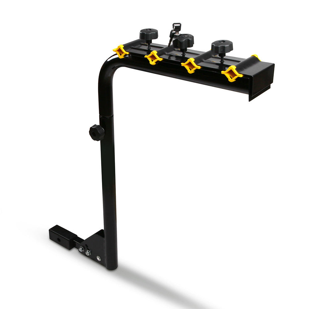 Bicycle Bike Carrier Rack w/ Lock Black