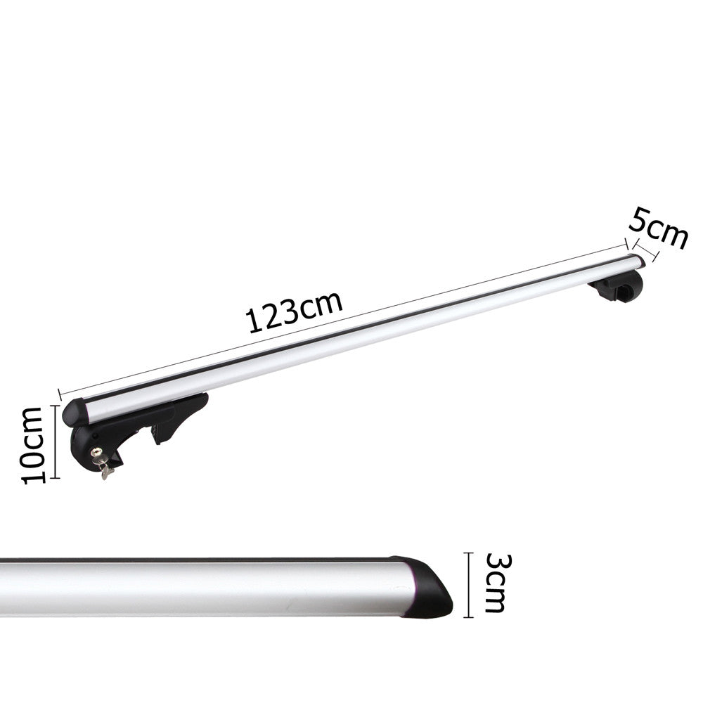 Universal Roof Racks Cross Bars 120cm Lockable