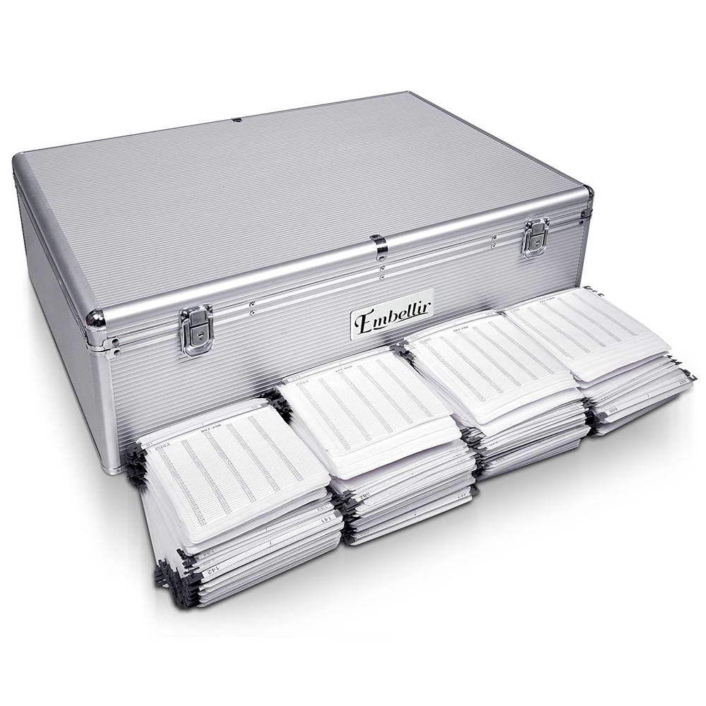 Aluminium CD DVD Bluray Storage Case Box 1000 Discs SL