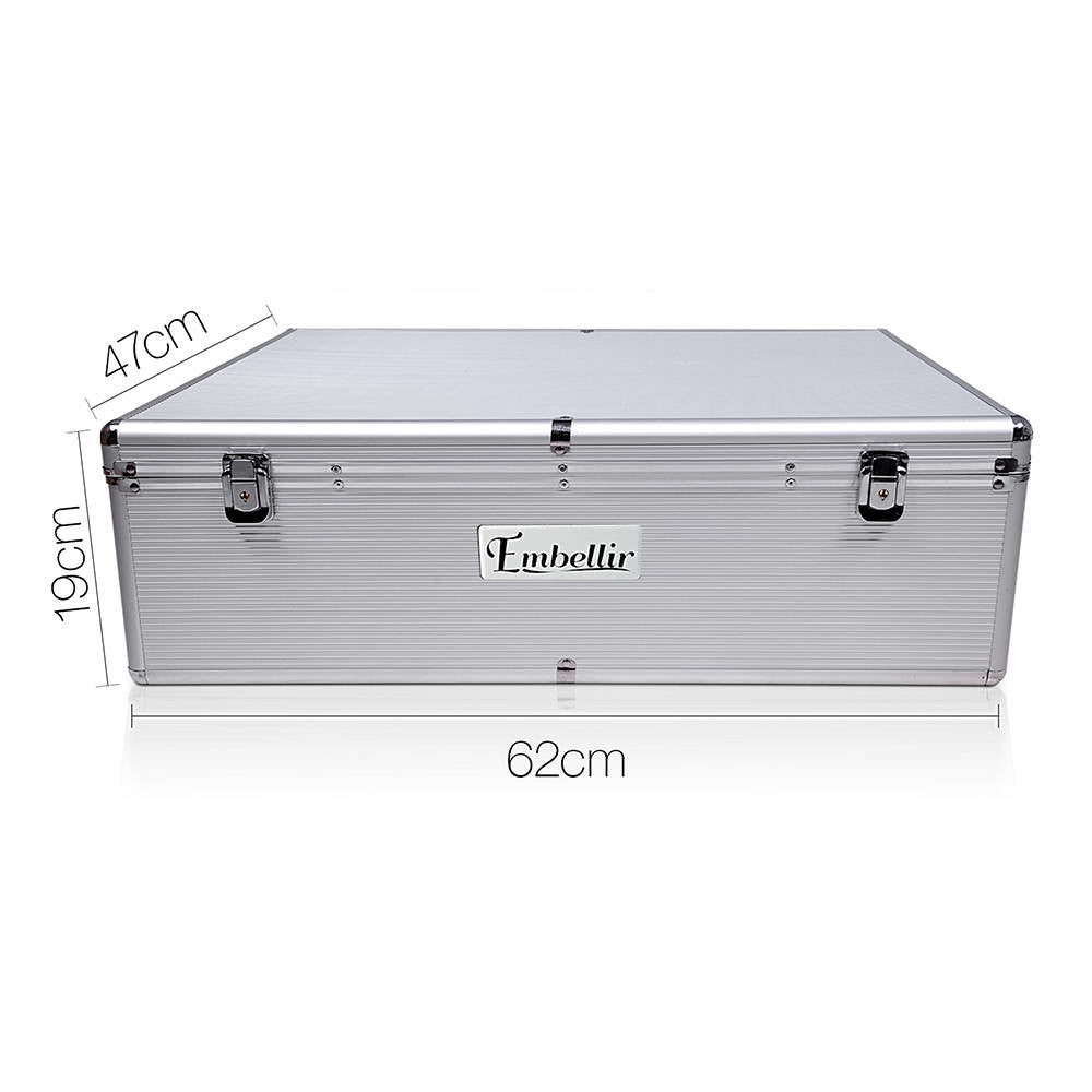 Aluminium CD DVD Bluray Storage Case Box 1000 Discs SL