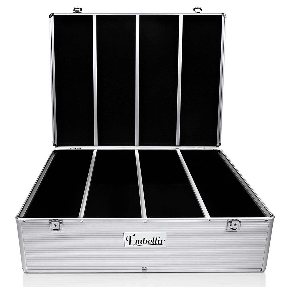 Aluminium CD DVD Bluray Storage Case Box 1000 Discs SL