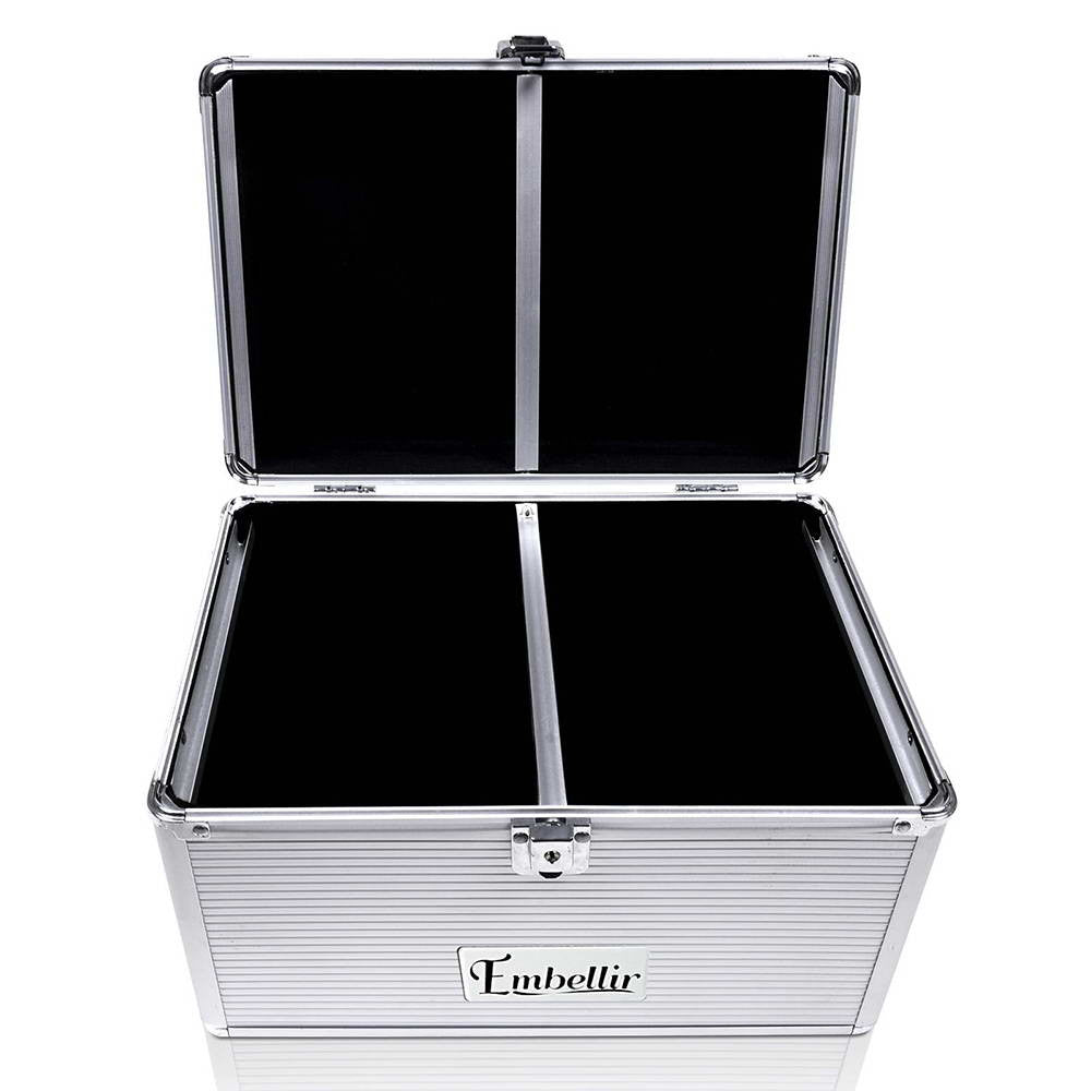 Aluminium CD DVD Bluray Storage Case Box 240 Discs SL