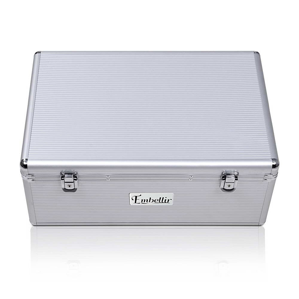 Aluminium CD DVD Bluray Storage Case Box 500 Discs SL