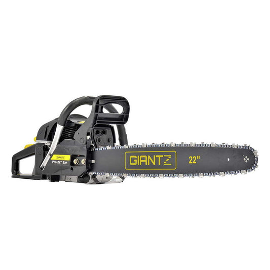 Giantz 58CC Petrol Chainsaw w/ Carry Bag and Safety Set