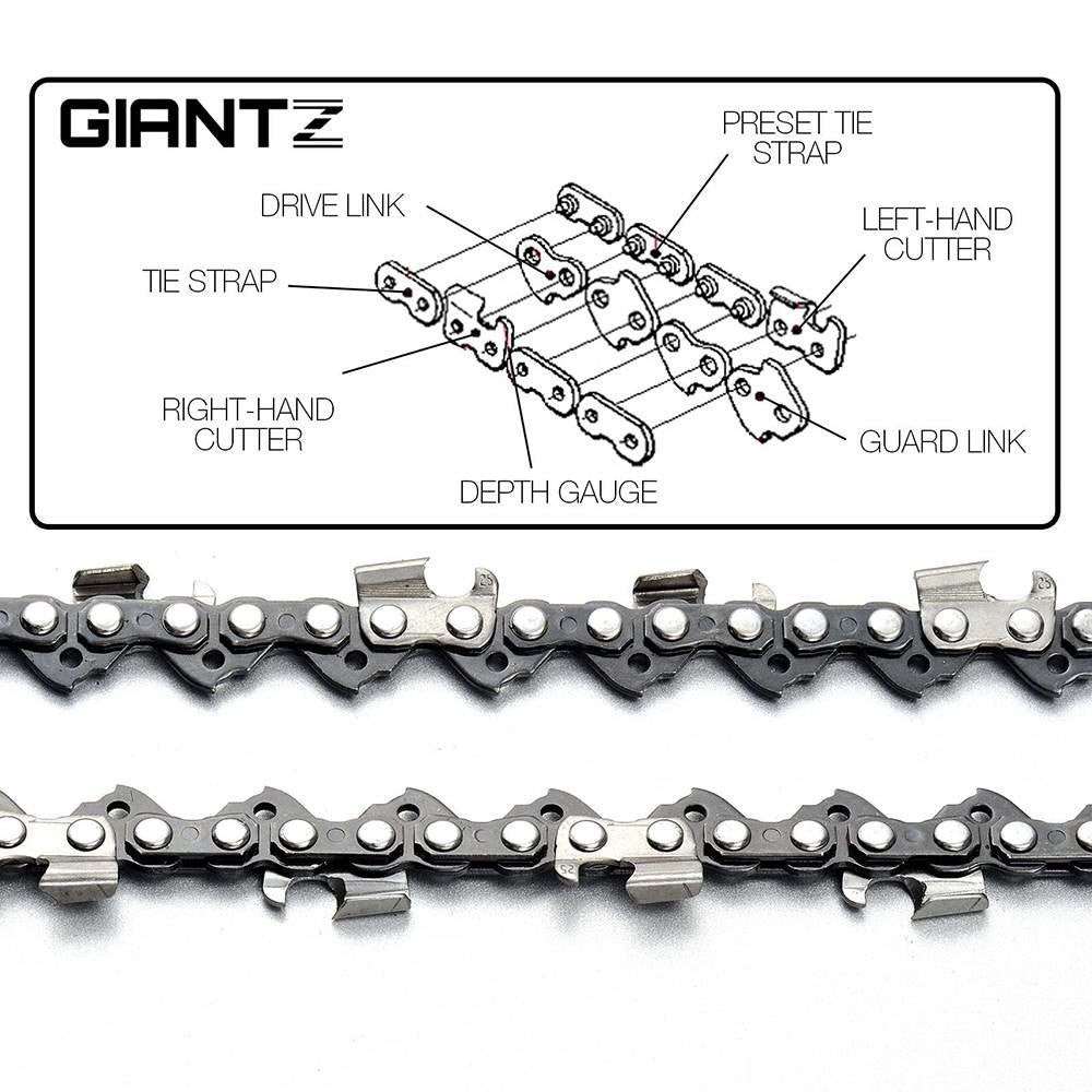 Giantz 58CC Petrol Chainsaw w/ Carry Bag and Safety Set