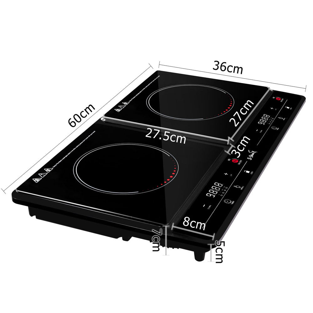 5 Star Chef Induction Cooktop Portable Duo