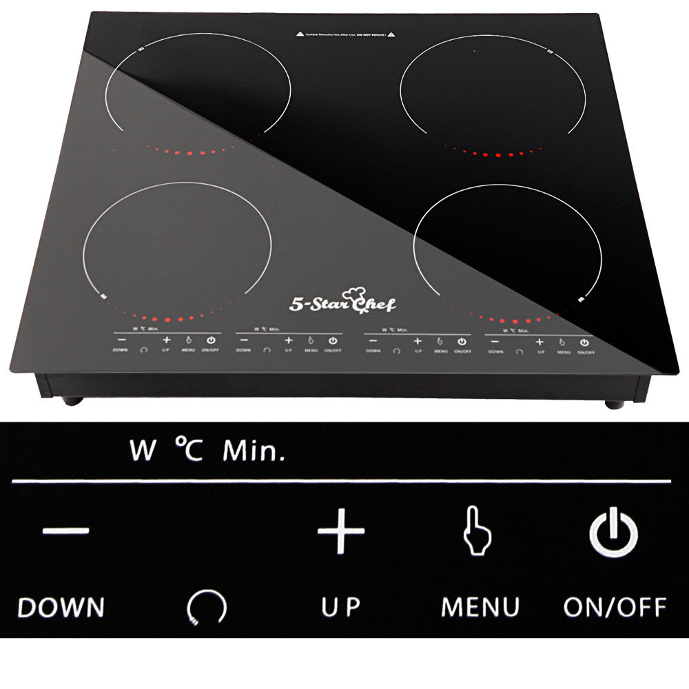 5 Star Chef Electric Induction Cooktop Ceramic