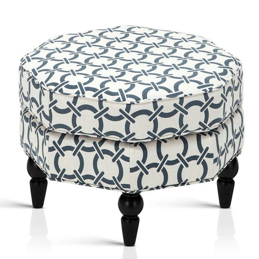 Seat Footstool Bench Stool - White