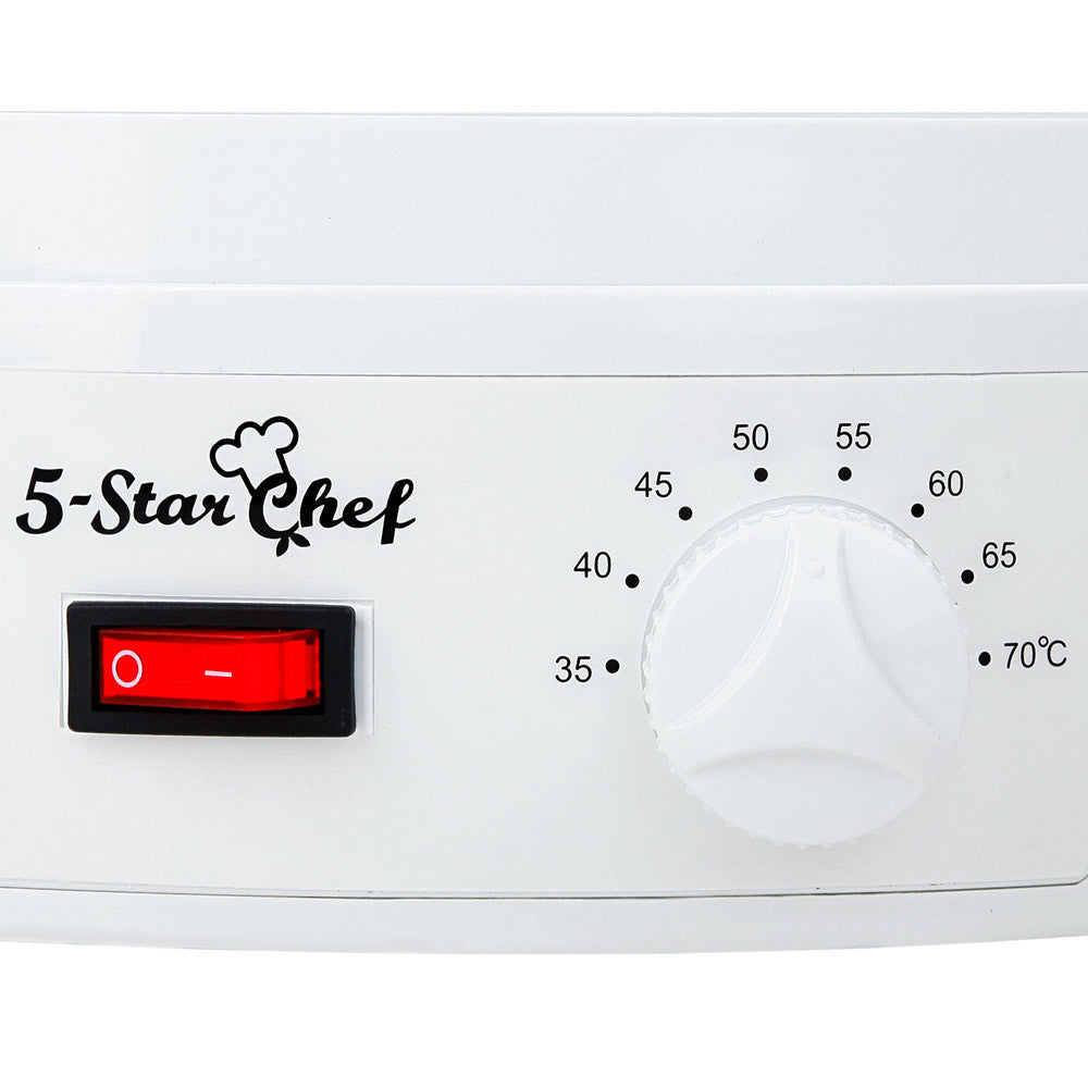 5 Trays Food Dehydrator White