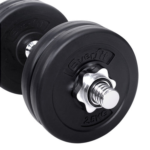 25kg Fitness Gym Exercise Dumbbell Set