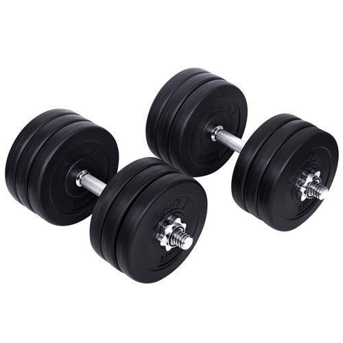 35kg Fitness Gym Exercise Dumbbell Set