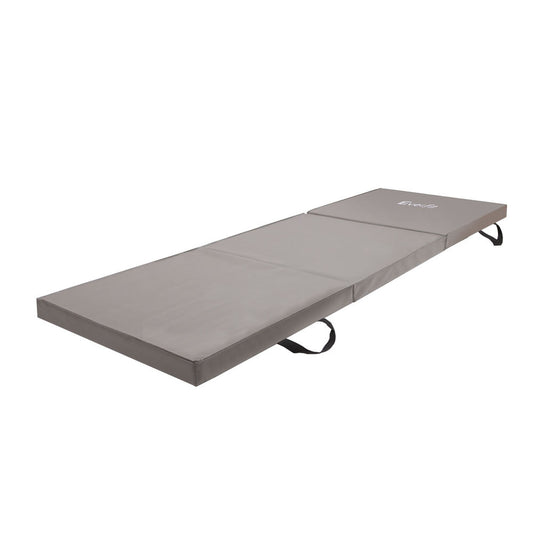 Trifold Exercise Mat Floor Grey