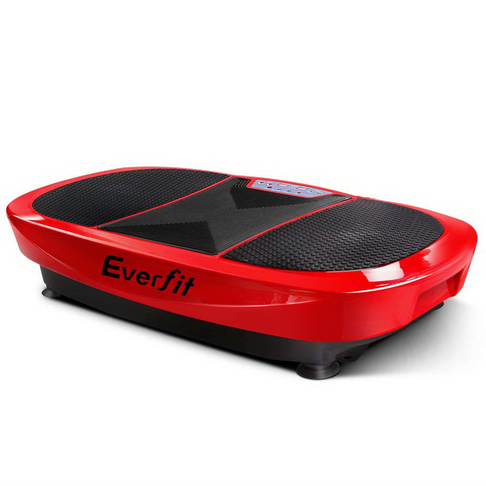 1200W Double Motor & 4D Shake Vibrating Plate Exercise Platform - Red