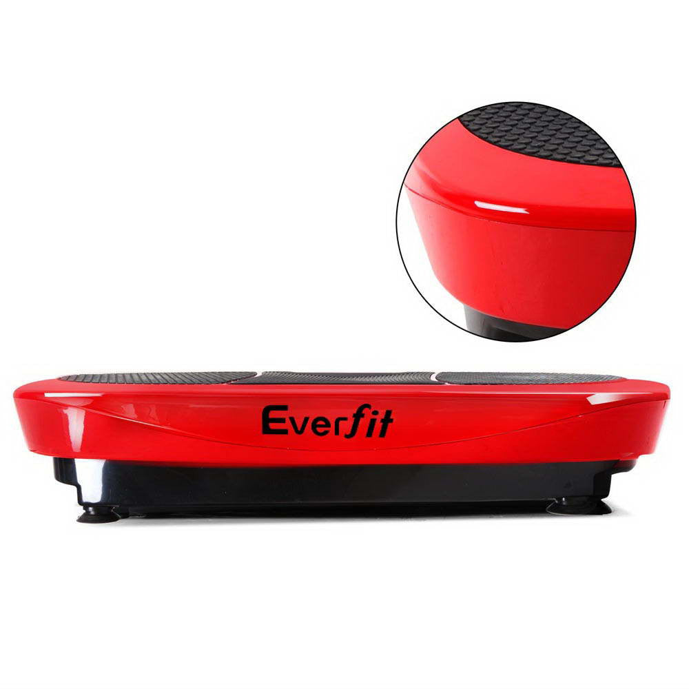 1200W Double Motor & 4D Shake Vibrating Plate Exercise Platform - Red