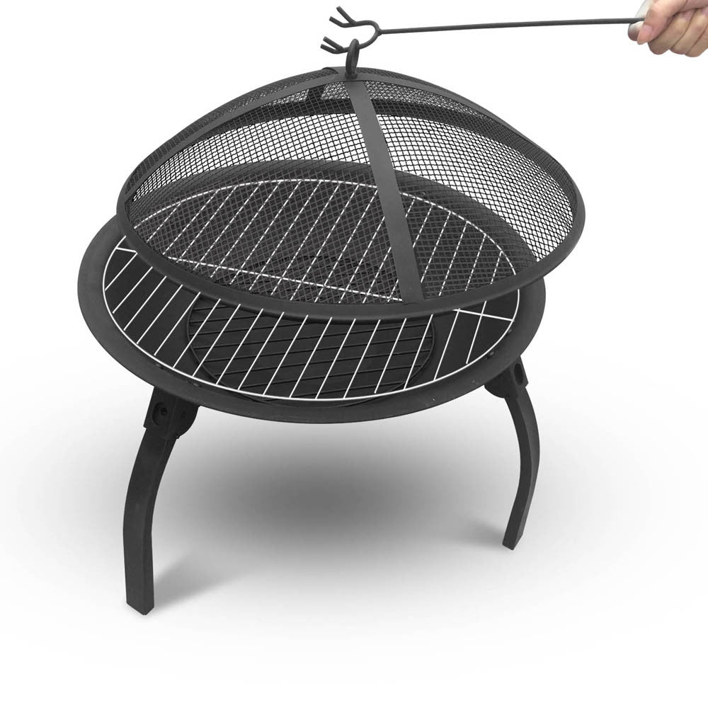 Portable Foldable Outdoor Fire Pit Fireplace