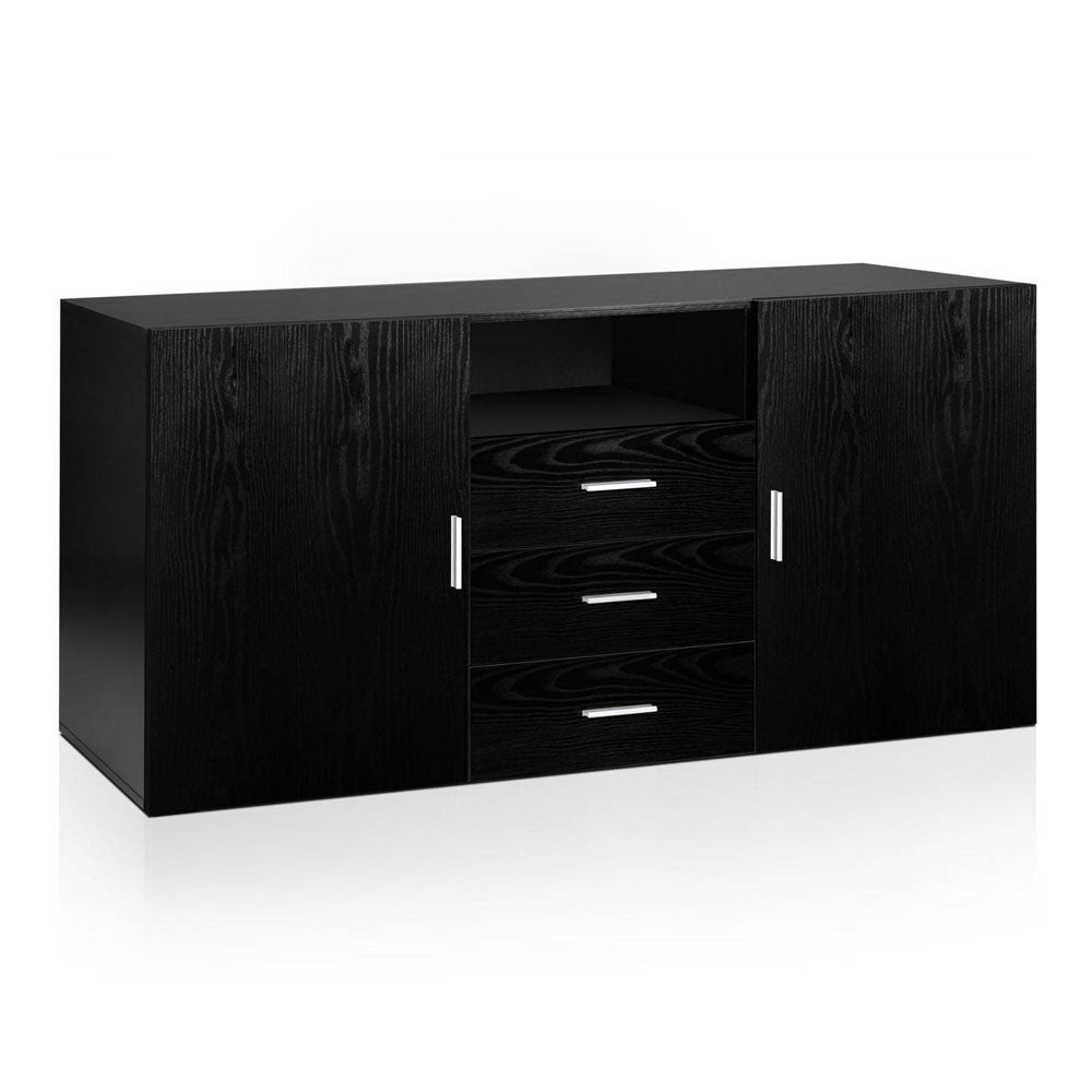 Buffet Sideboard Cabinet - Black