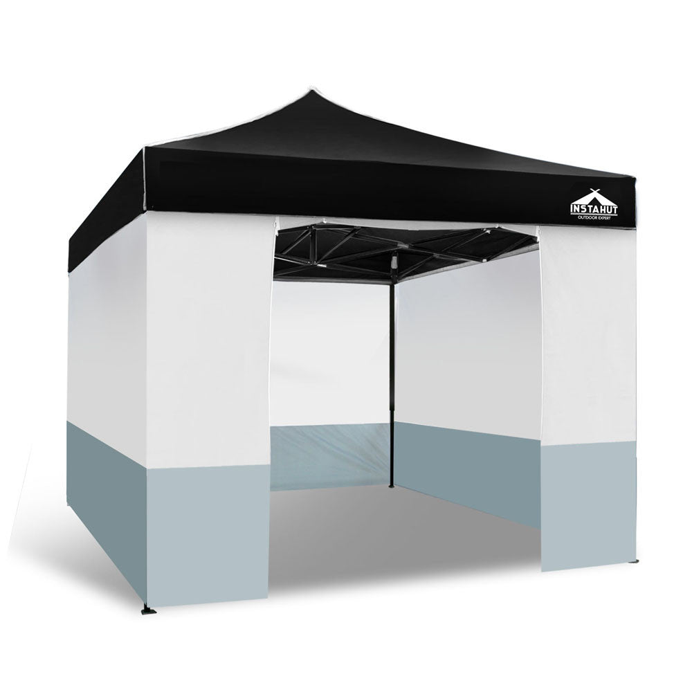 3X3 Pop Up Gazebo - Black