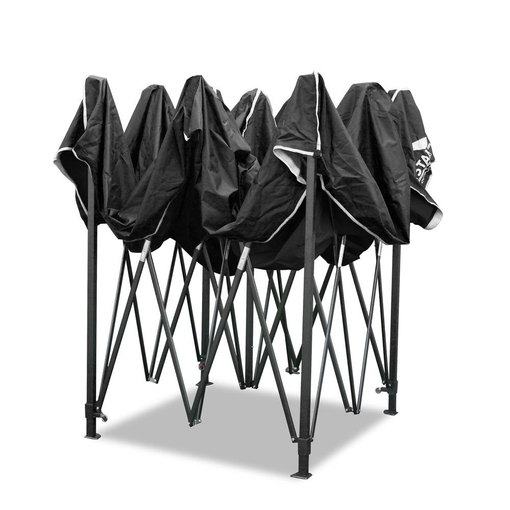 3X3 Pop Up Gazebo - Black