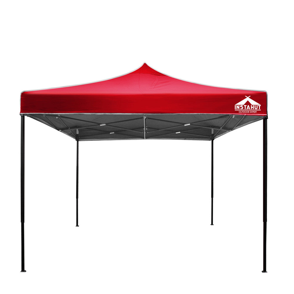 3m x 3m Pop-up Garden Outdoor Gazebo Red