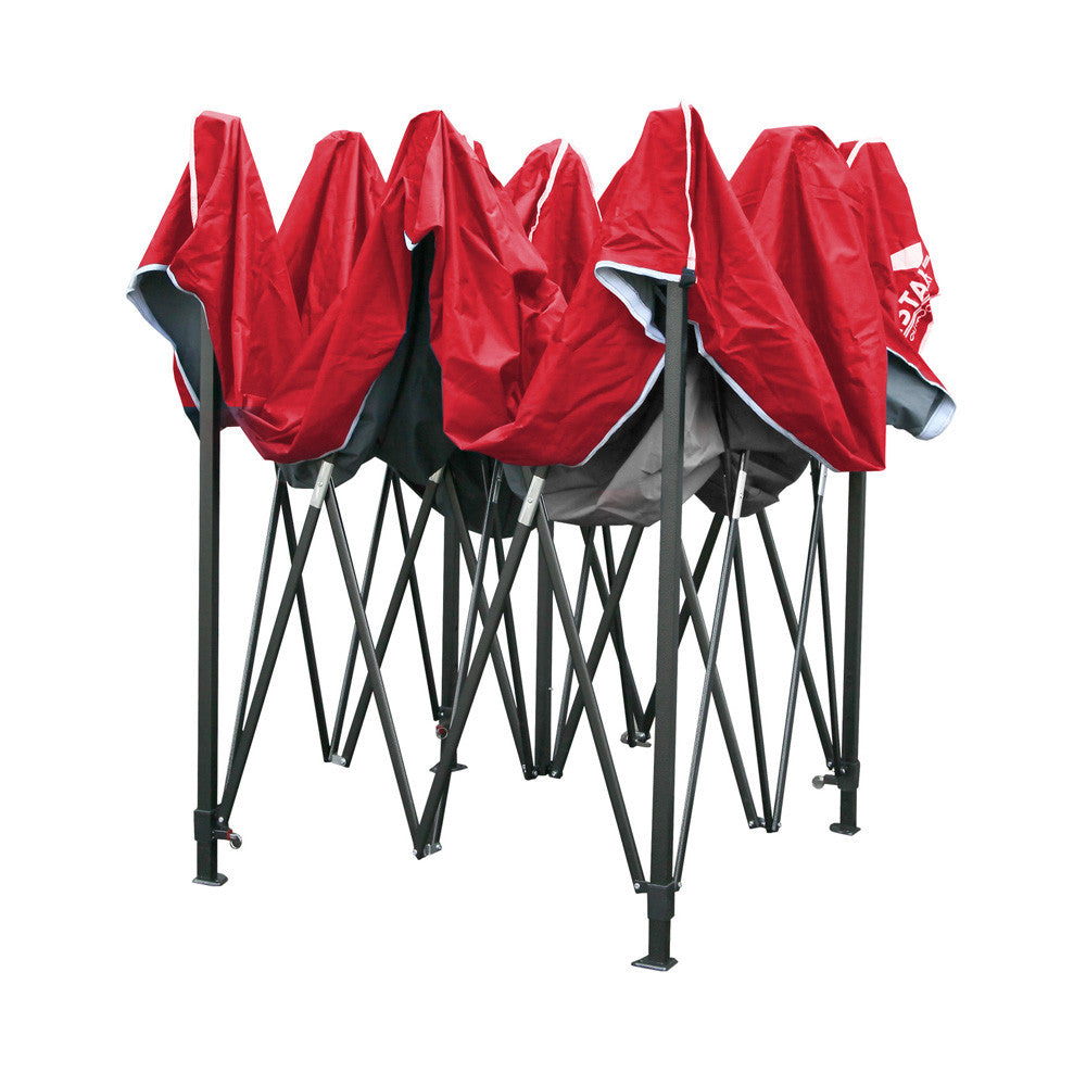 3m x 3m Pop-up Garden Outdoor Gazebo Red