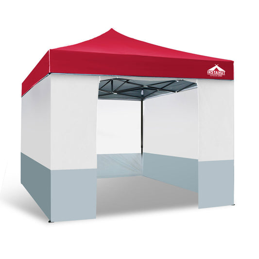 3X3 Pop Up Gazebo - Red