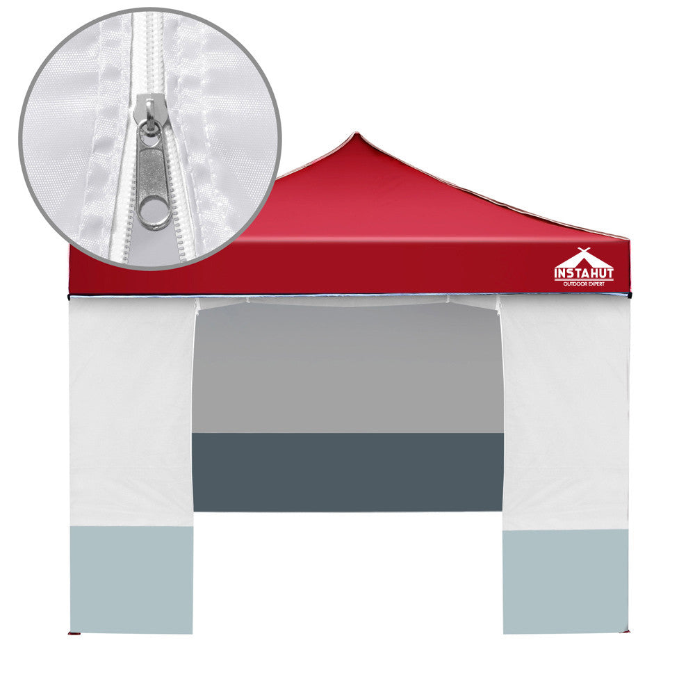 3X3 Pop Up Gazebo - Red