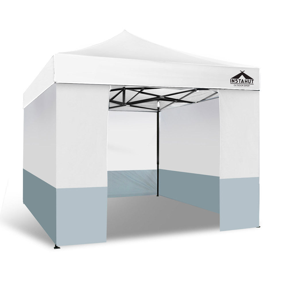 3X3 Pop Up Gazebo - White