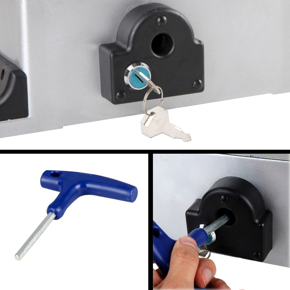 Motor Powered Auto Sliding Gate Opener w/ 6m Rail