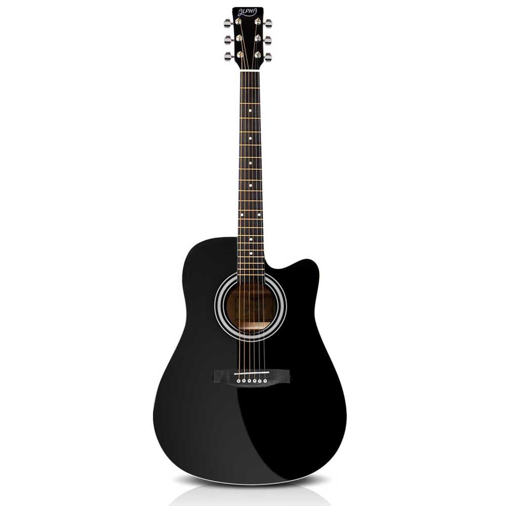 41" Steel-Stringed Acoustic Guitar Black