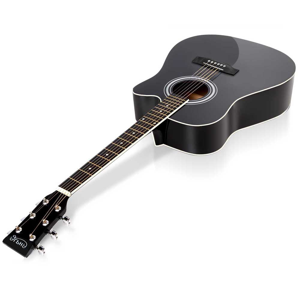 41" Steel-Stringed Acoustic Guitar Black