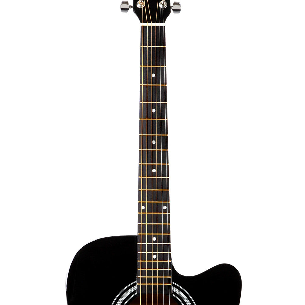 41" Steel-Stringed Acoustic Guitar Black