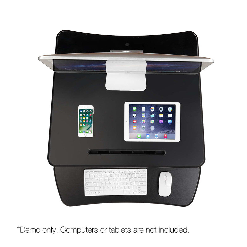 Height Adjustable Standing Desk 68CM - Black