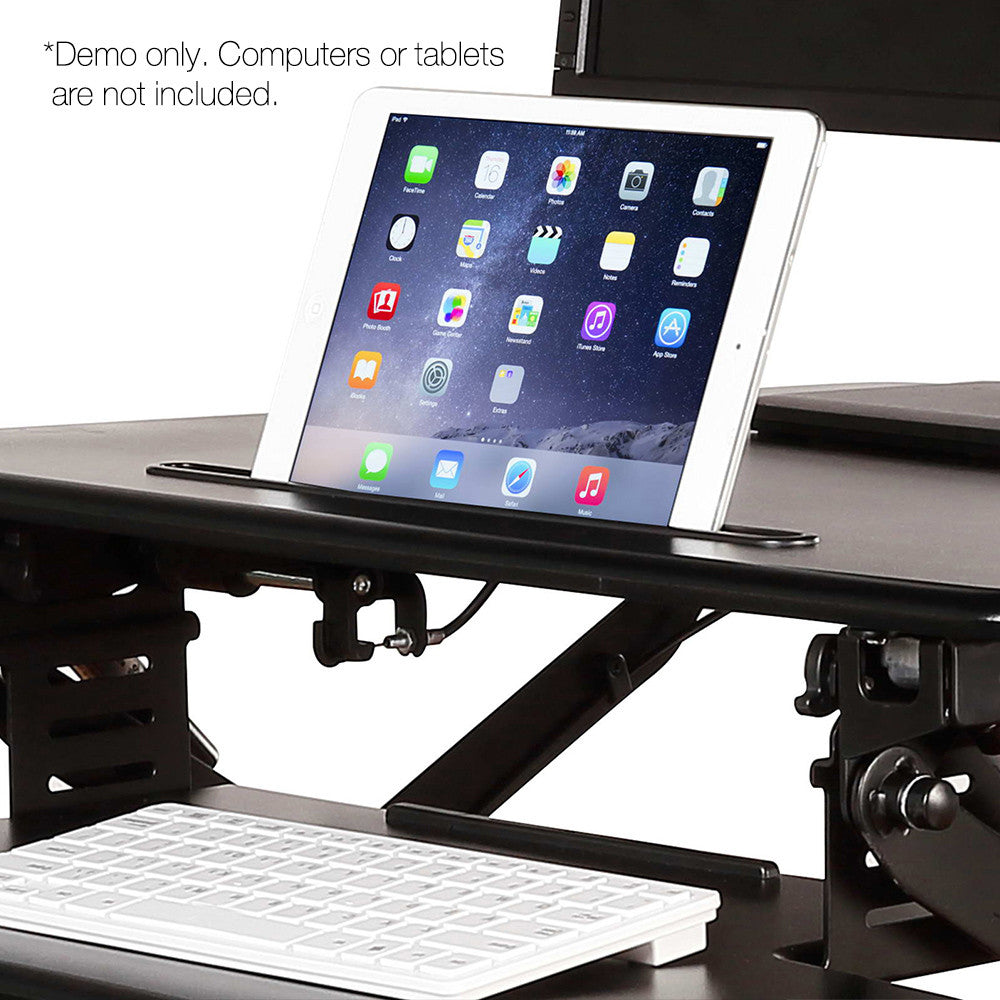 Height Adjustable Standing Desk 68CM - Black