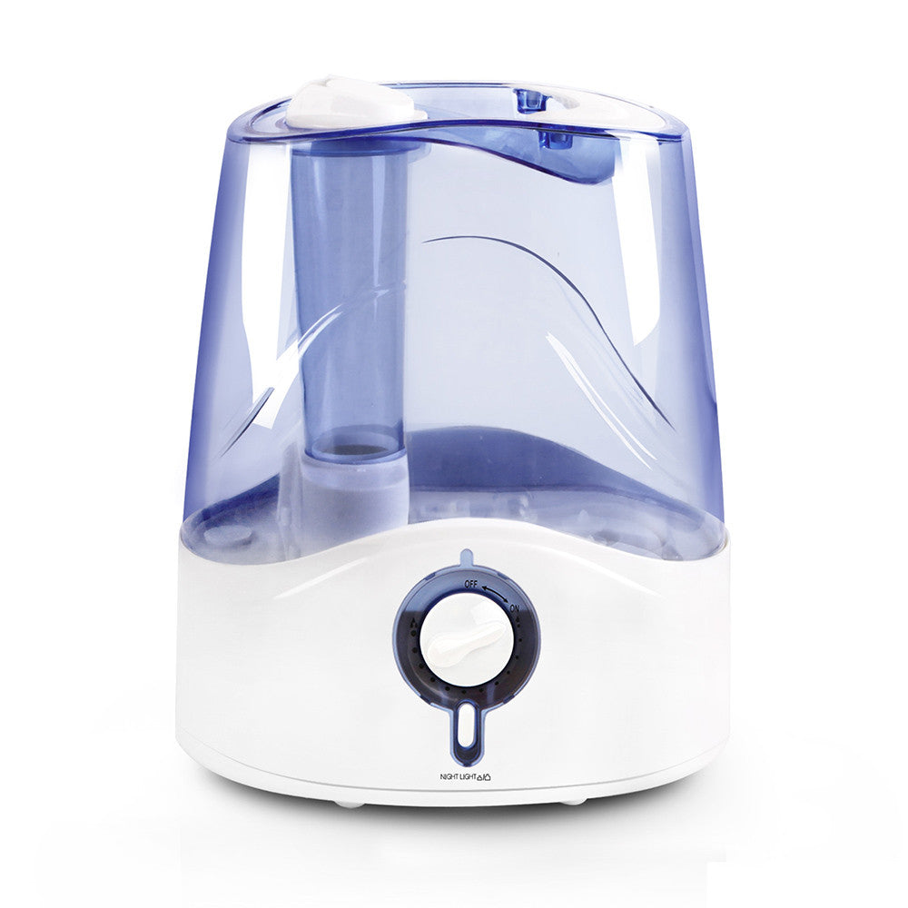 Ultrasonic Cool Mist Air Humidifier 4.5L White Blue