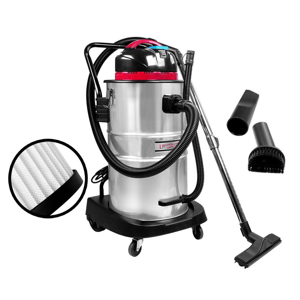 Industrial Commercial Bagless Dry Wet Vacuum Cleaner 60L